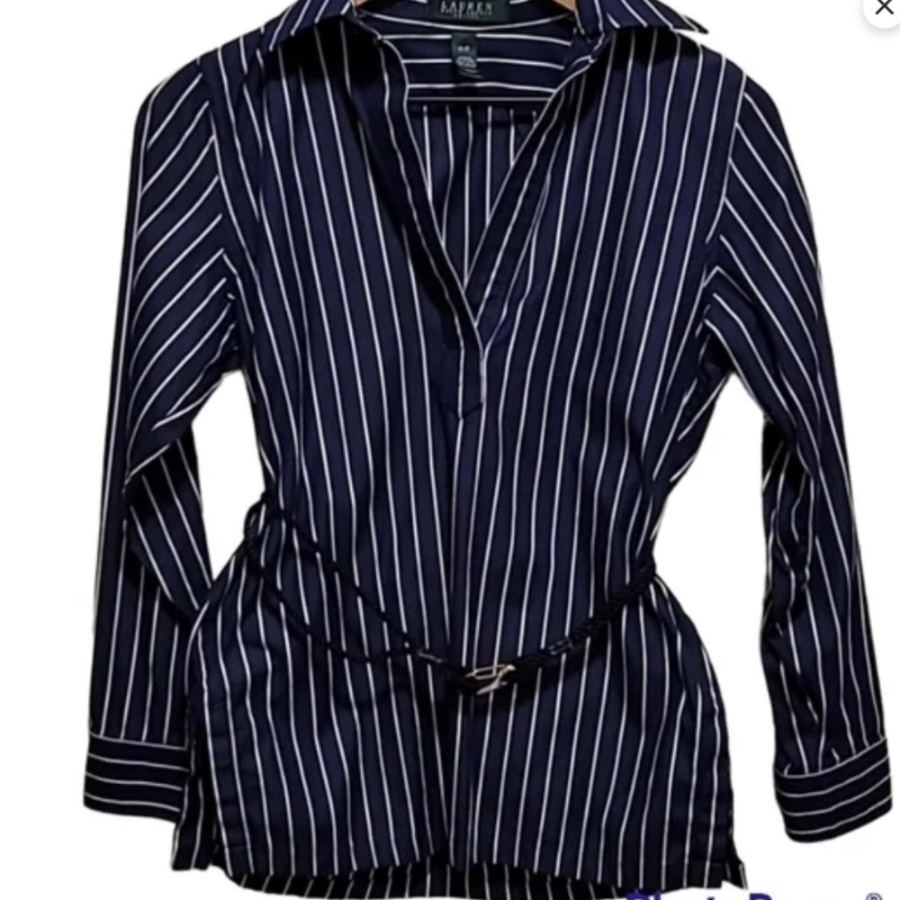 Ralph Lauren striped nautical top size PP